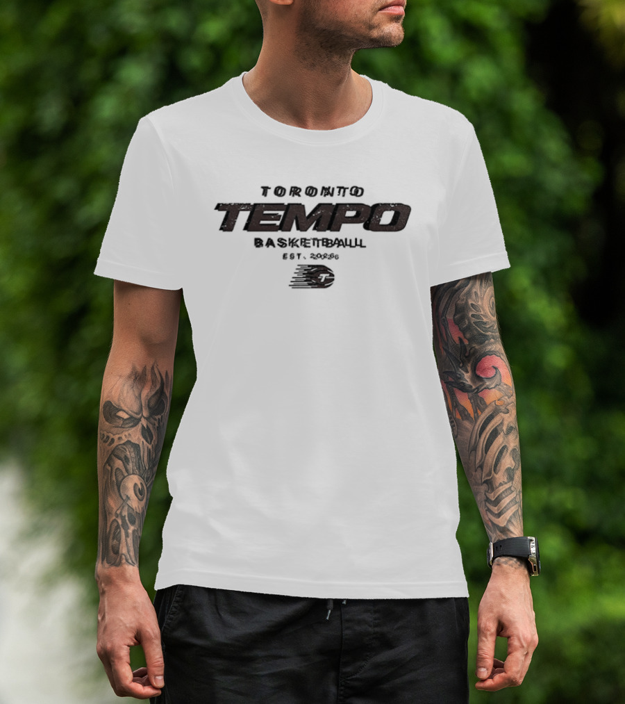 Toronto Tempo Basketball EST 2026 Bold Lettering And Sports T-Shirt