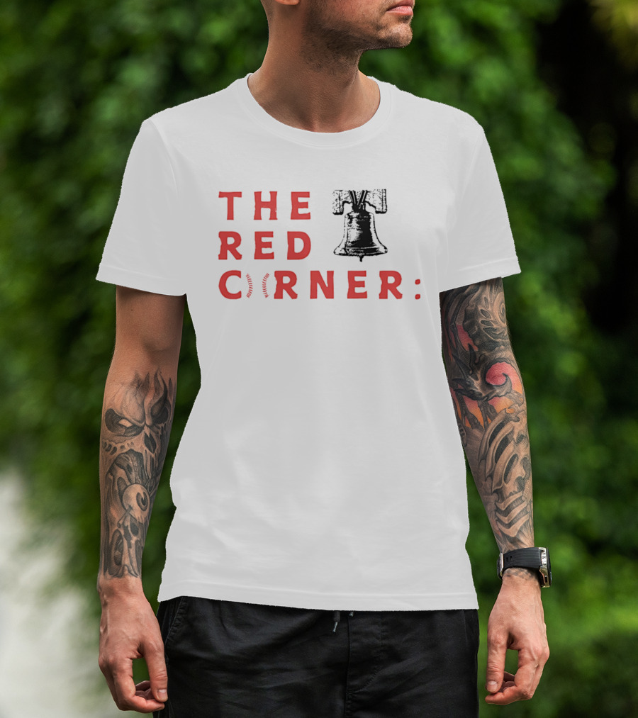 The Red Corner Liberty Bell Baseball T-Shirt