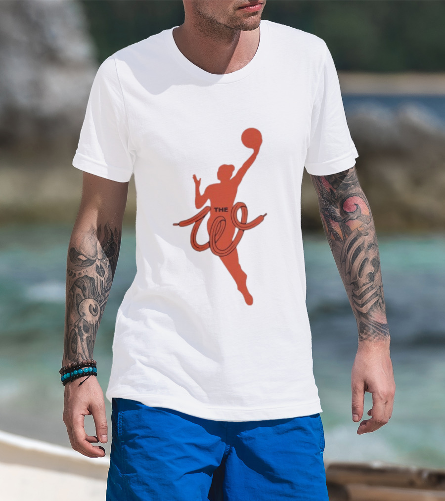 WNBA Round21 Cream Thirty W Wins Strength The W Basketball T-Shirt