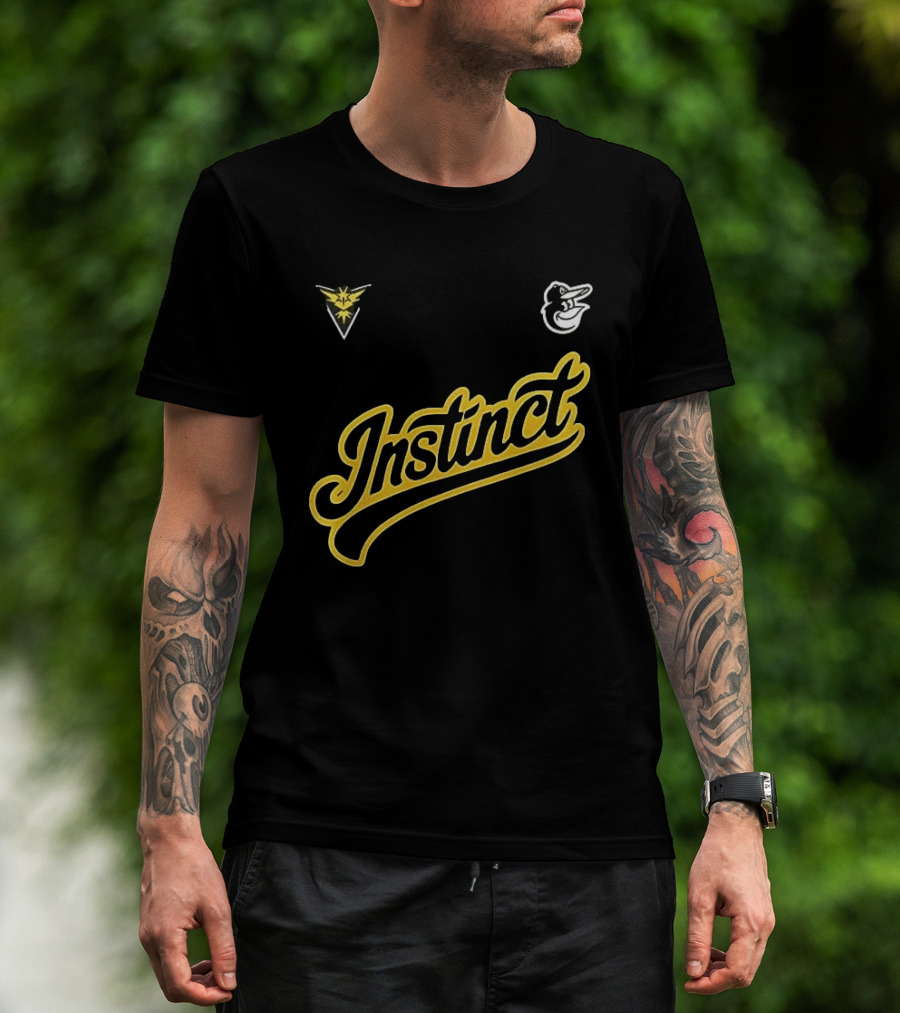 Baltimore Orioles Pokémon GO Team Instinct Collaboration 2026 T-Shirt