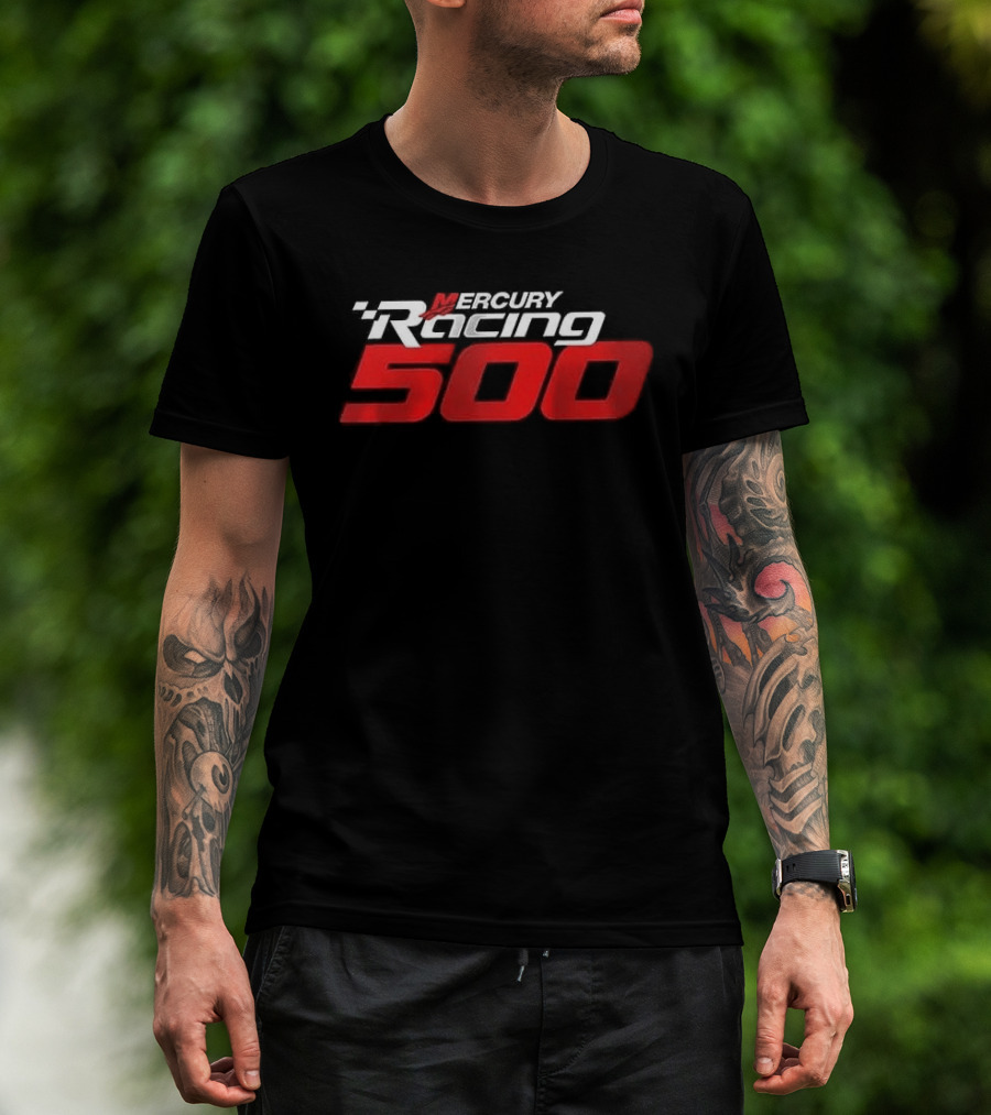 Mercury Racing 500 High Performance Speedboat Racing Men's T-Shirt