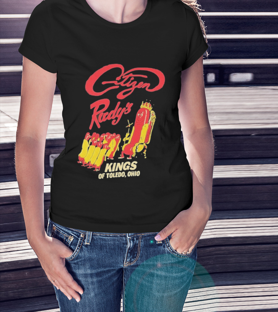 Citizen Rudy's Kings Of Toledo Ohio Hot Dogs T-Shirt