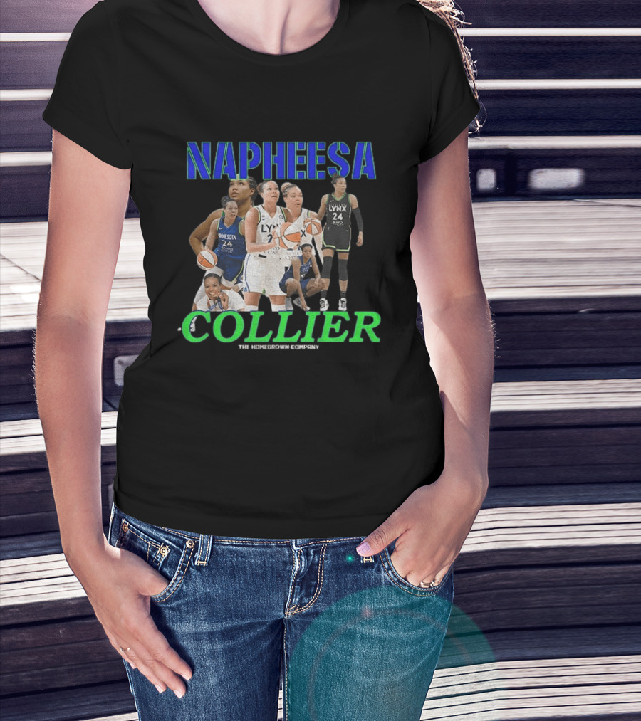 Napheesa Collier MVPhee Queen Of The Court Lynx Basketball Star T-Shirt