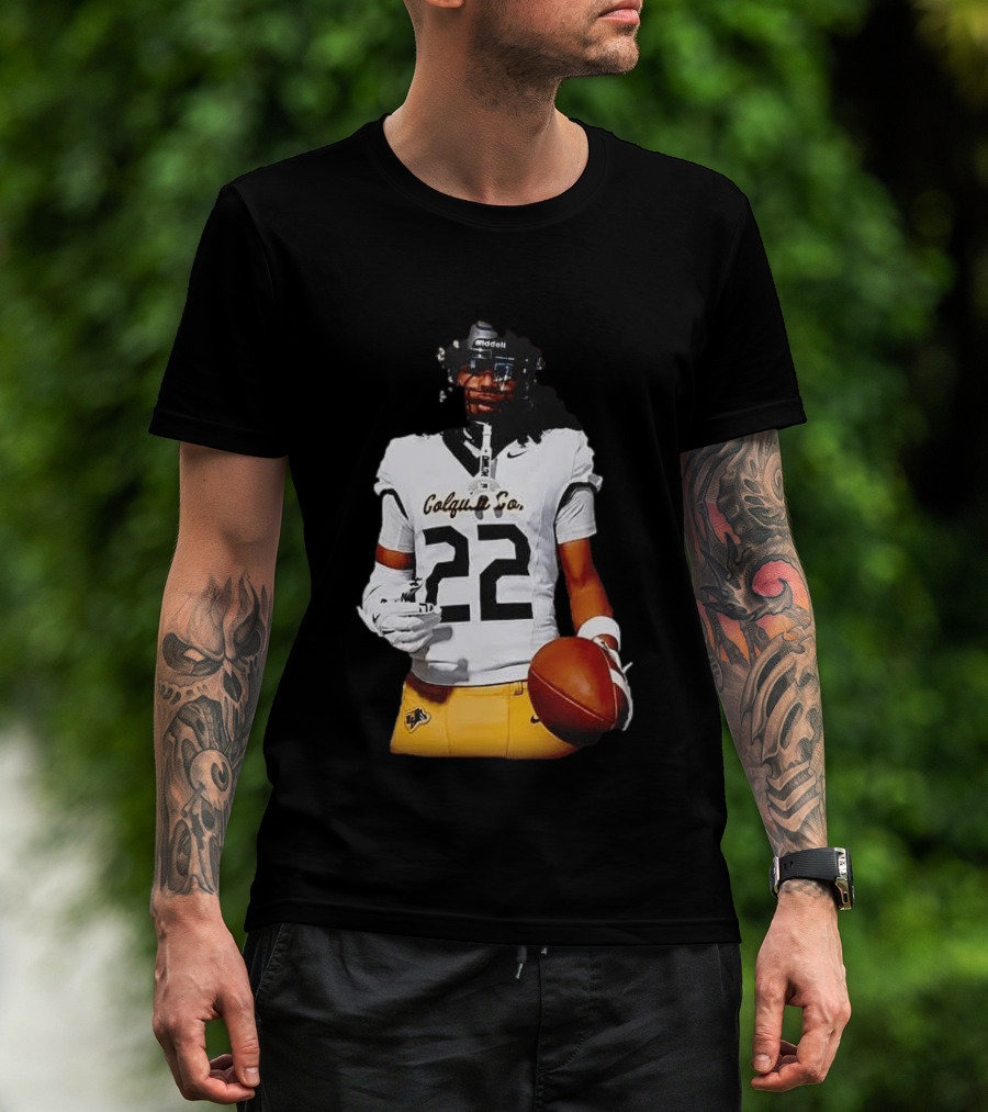 Colquitt County Packers Sean Ethan 22 Football Jersey Player Image T-Shirt