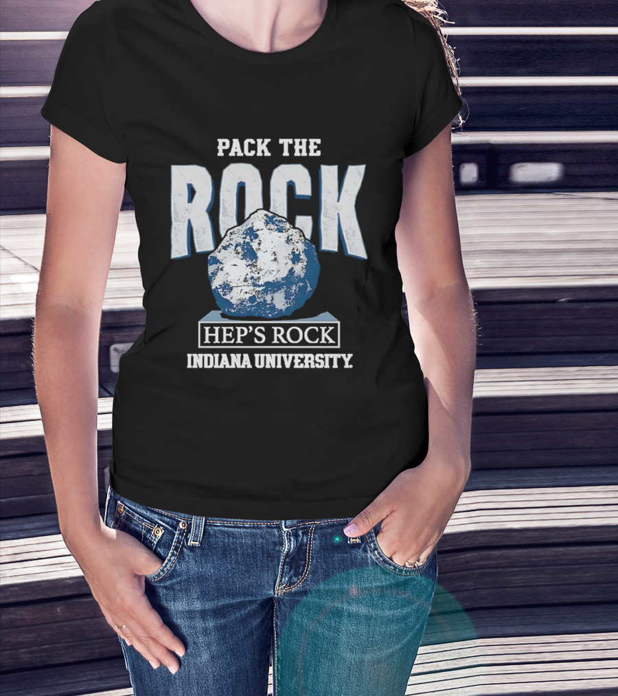 Pack The Rock Hep's Rock Indiana University T-Shirt
