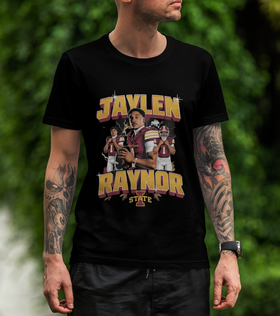 Jaylen Raynor Iowa State Football Quarterback T-Shirt