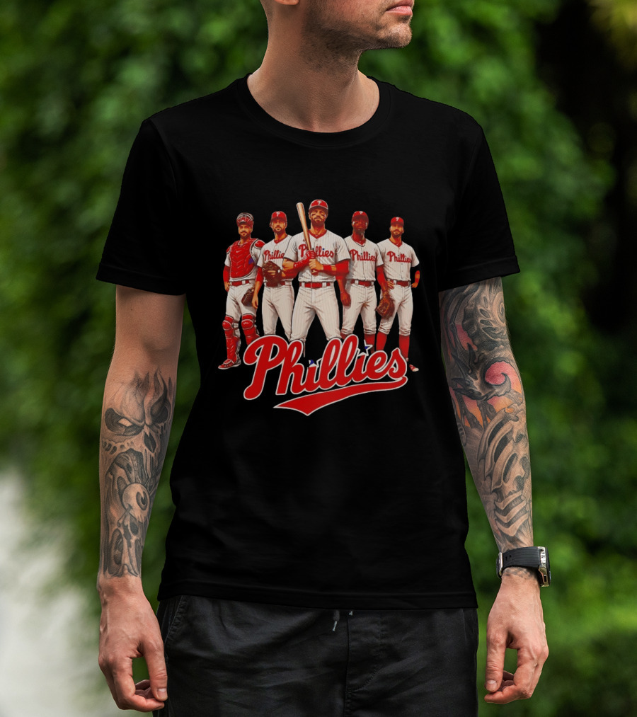 Philadelphia Phillies Field Of Dreams 2026 Team Roster Lineup T-Shirt