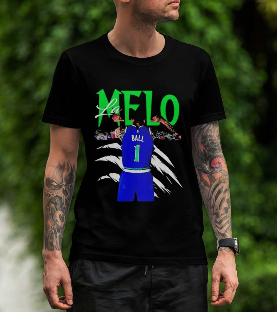 LaMelo Ball Timberwolves NBA Number 1 Jersey T-Shirt