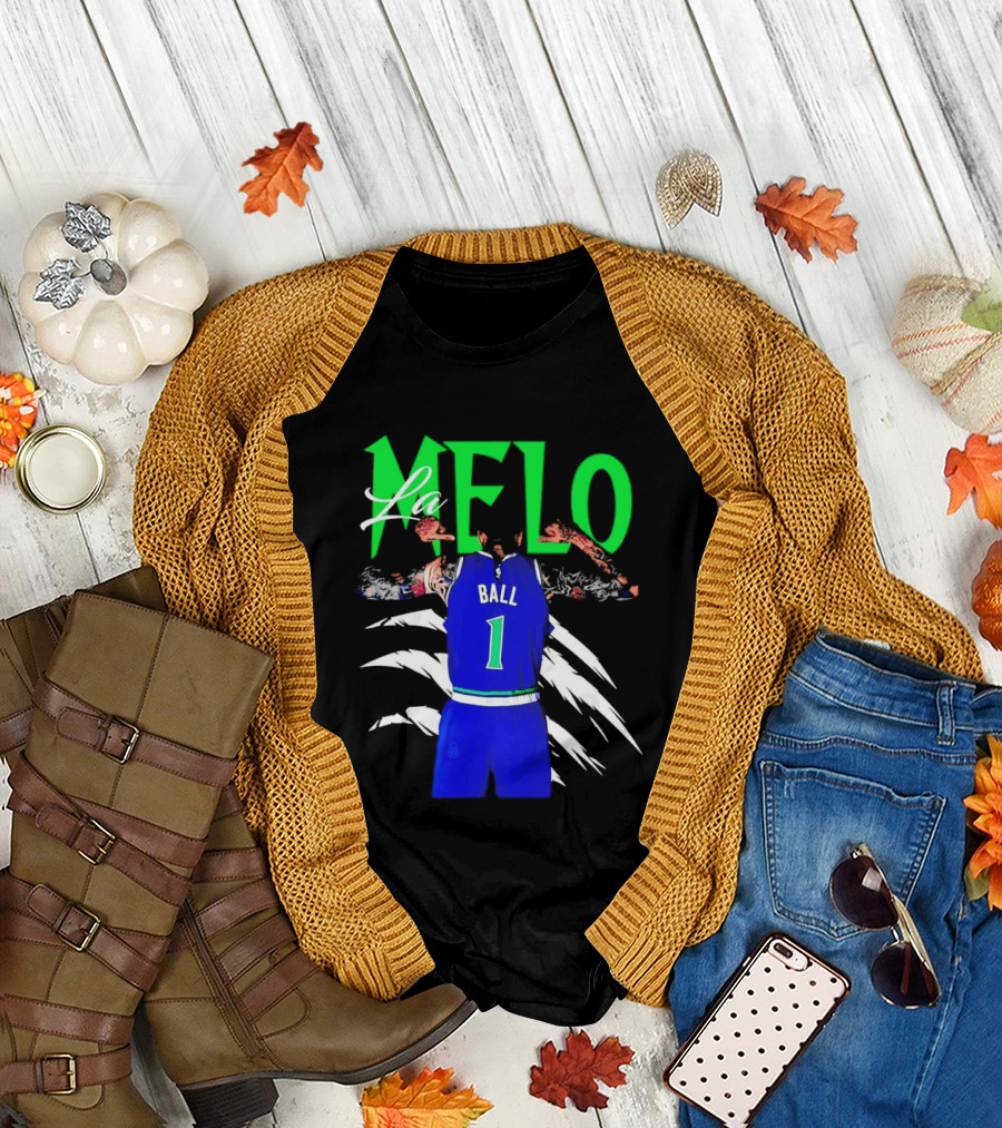 LaMelo Ball Timberwolves NBA Number 1 Jersey T-Shirt