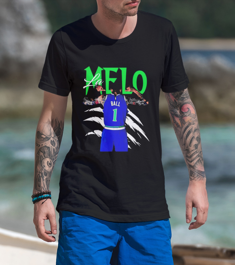 LaMelo Ball Timberwolves NBA Number 1 Jersey T-Shirt