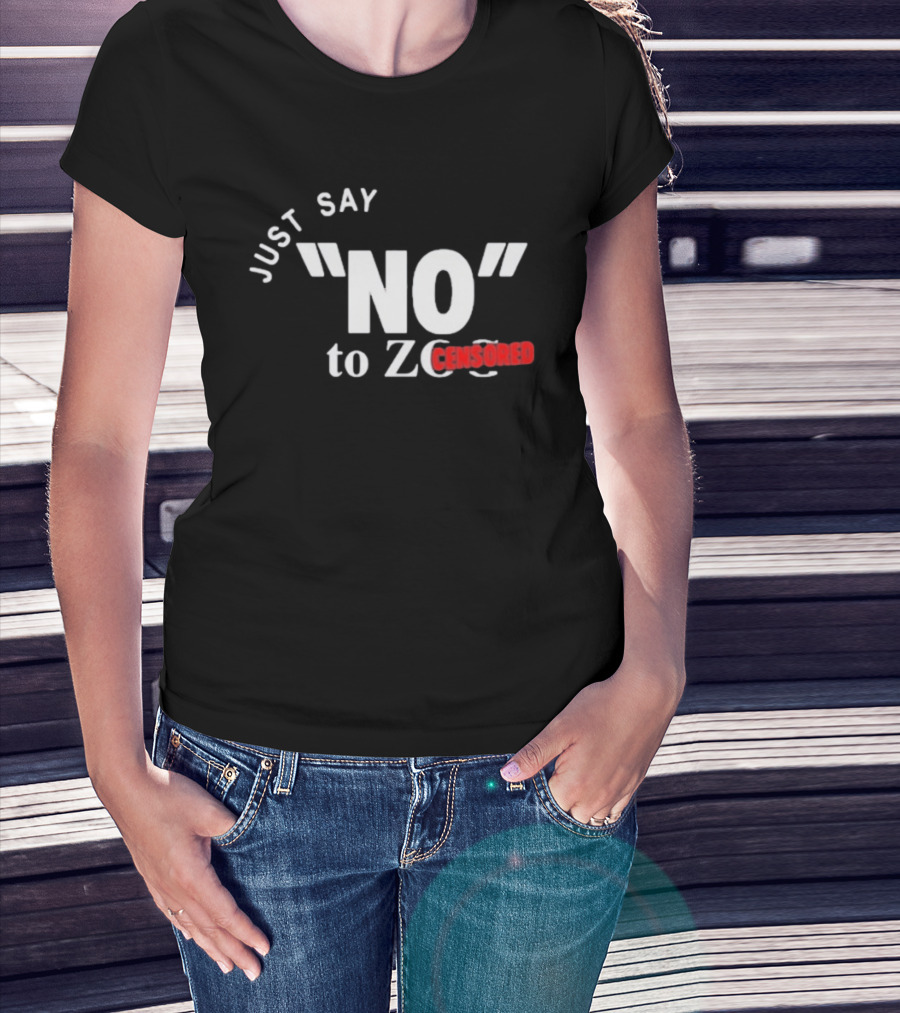 Randy Weaver Just Say No To Censored Zero T-Shirt