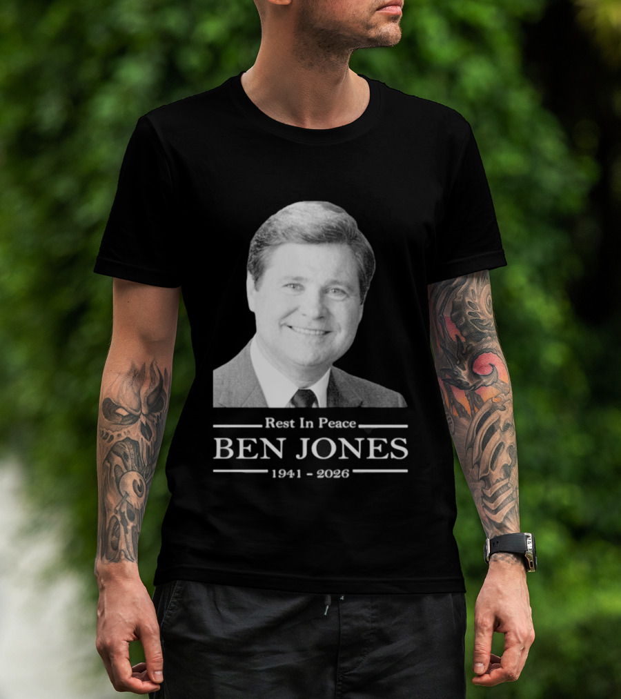 Rest In Peace Ben Jones 1941 2026 Memorial T-Shirt