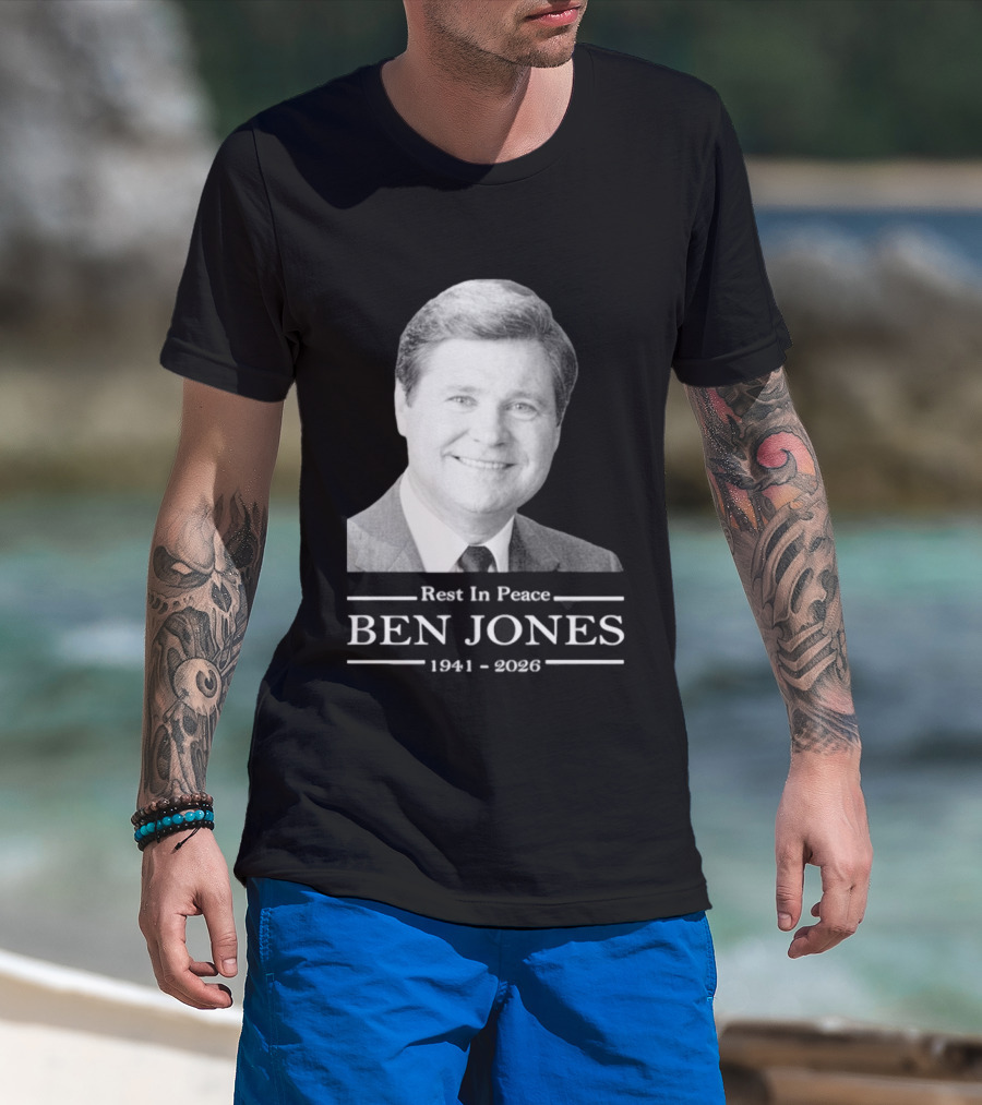 Rest In Peace Ben Jones 1941 2026 Memorial T-Shirt