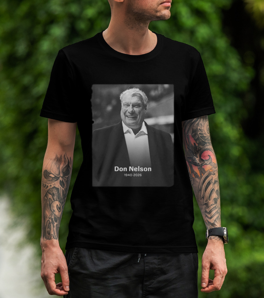 Don Nelson 1940 2026 Basketball Legend Memorial T-Shirt