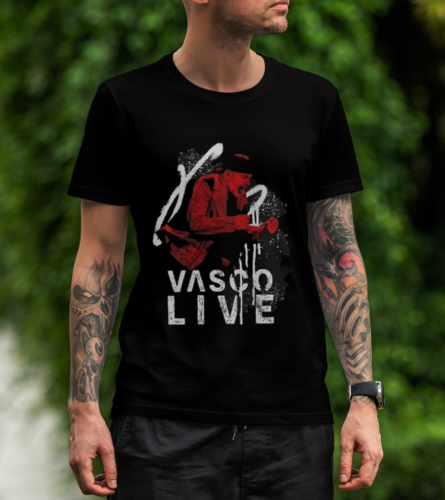 Vasco Live Residency Show Roma 2027 T-Shirt