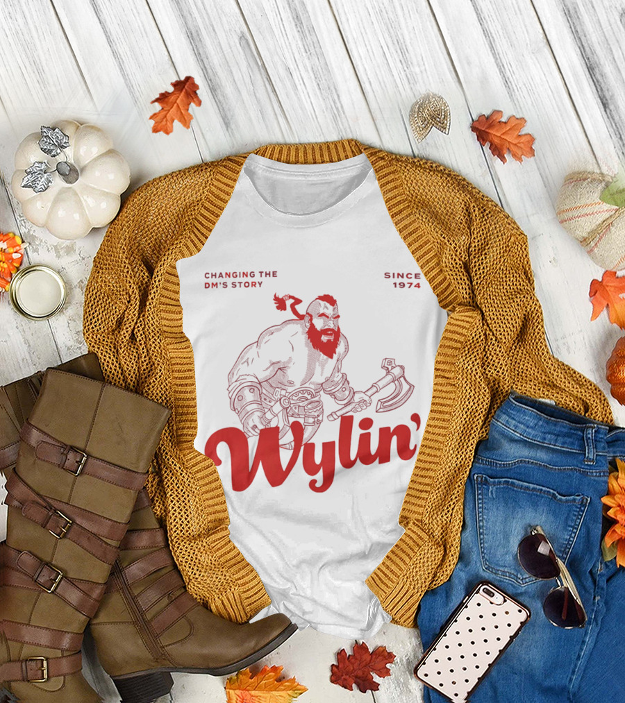Changing The DM's Story Wylin' Barbarian Since 1974 T-Shirt