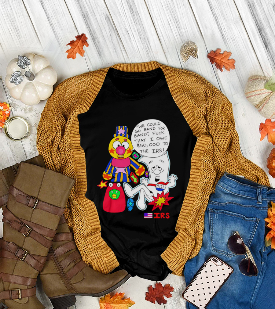 I'm Just A Bill IRS Debt Schoolhouse Rock Clown And Starburst T-Shirt