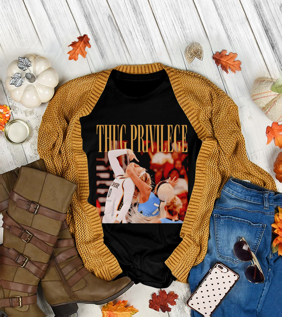 Thug Privilege Sophie Cunningham Basketball Action T-Shirt