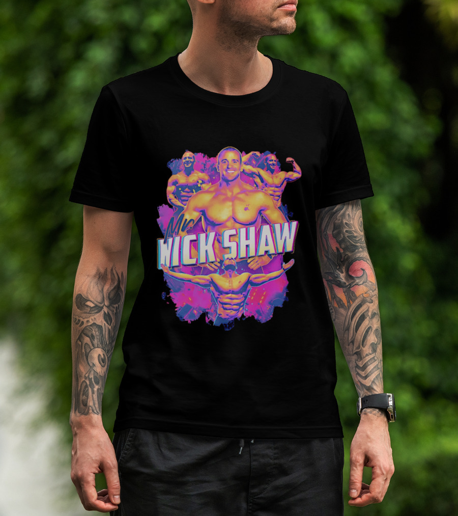 Mr Nick Shaw Bodybuilding Motivation Fitness Enthusiast Hype T-Shirt