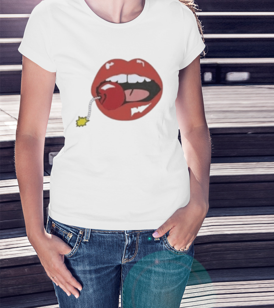Argylle Aidan Wilde Cherry Lips Bomb T-Shirt