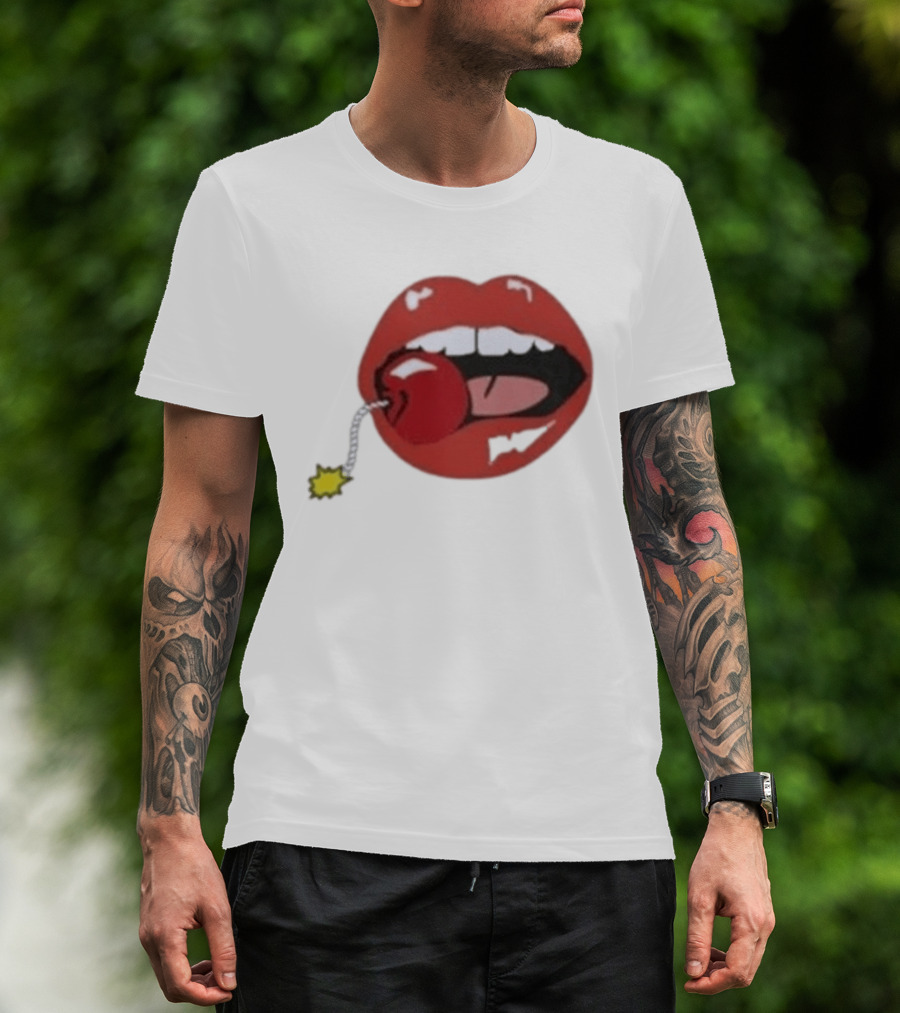 Argylle Aidan Wilde Cherry Lips Bomb T-Shirt