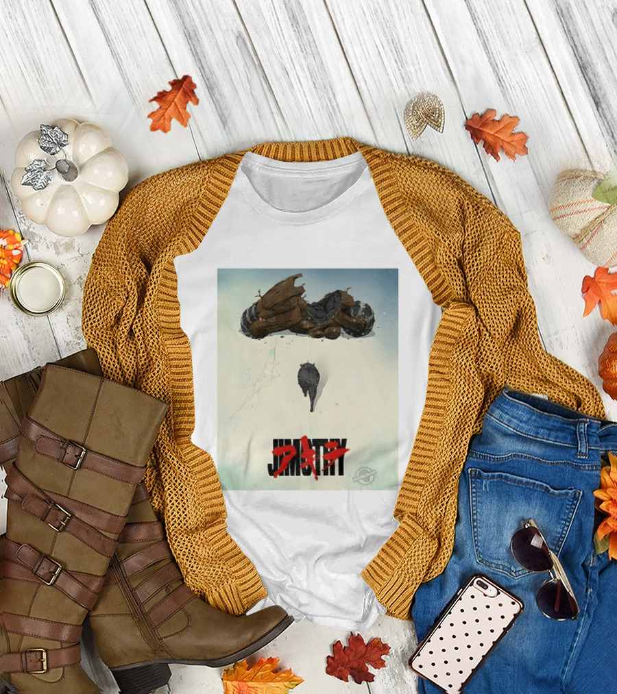 Jimothy Akira Kaneda Bike Homage Neo Tokyo Anime T-Shirt