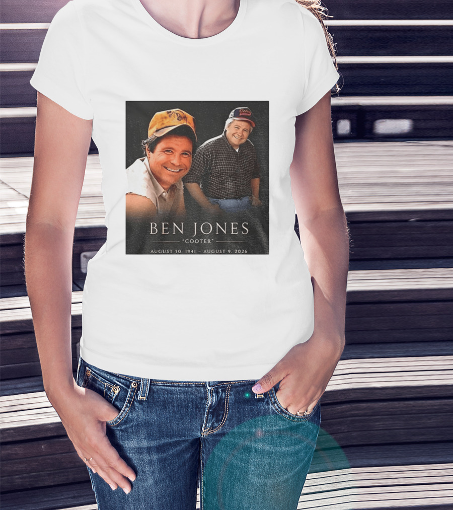 Ben Jones Cooter Memorial August 30 1941 August 9 2026 T-Shirt