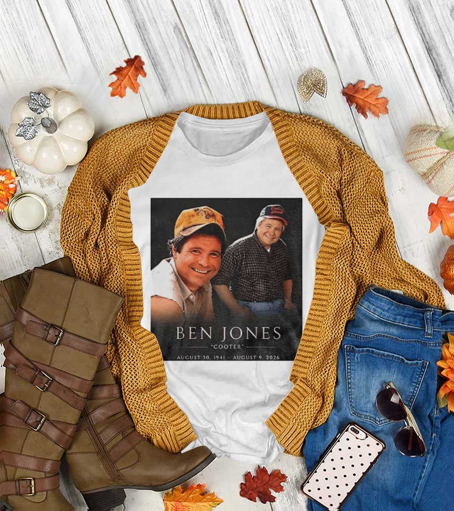 Ben Jones Cooter Memorial August 30 1941 August 9 2026 T-Shirt