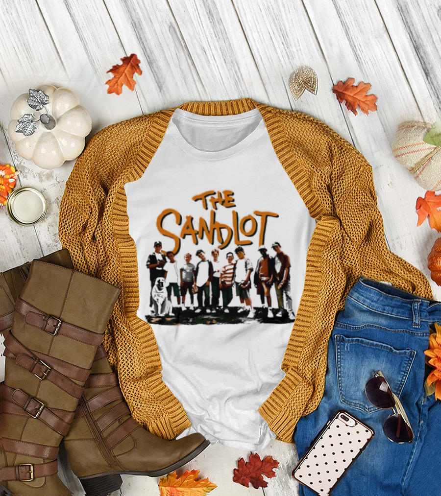 The Sandlot Cast Benny Smalls Hercules Movie Characters T-Shirt