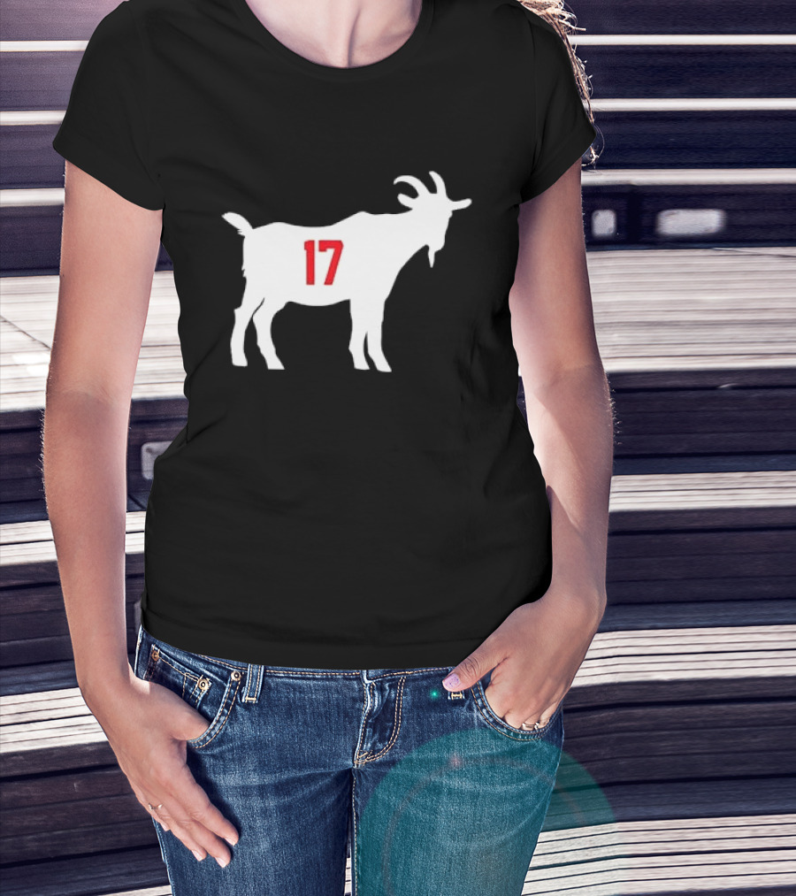 17 White Billy Goat T-Shirt