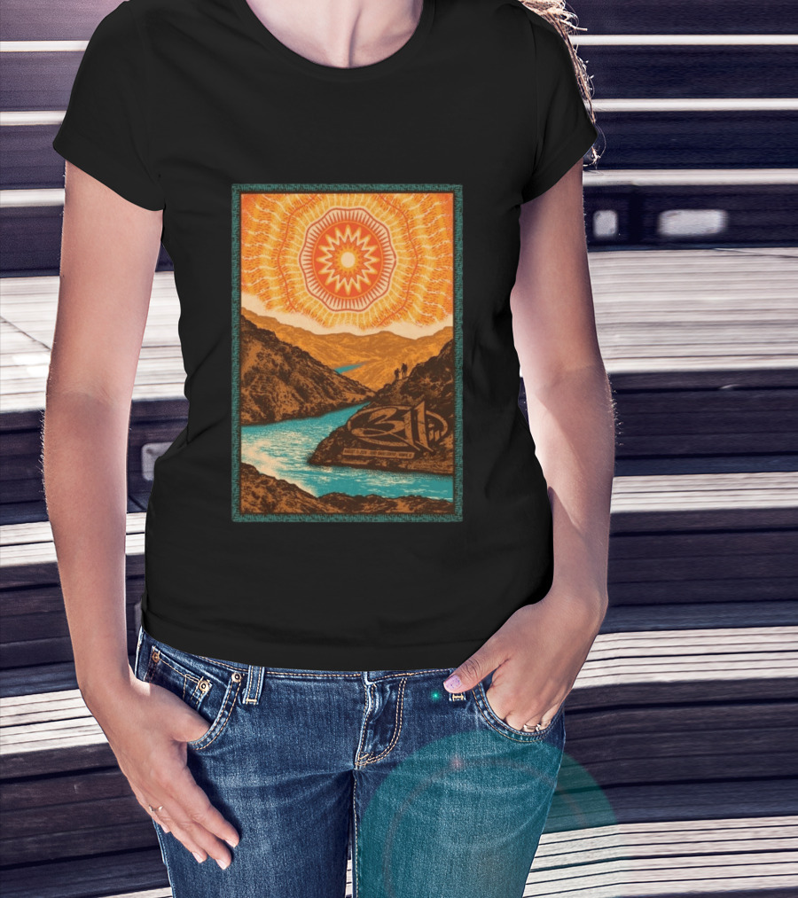 311 August 11 2026 Nampa ID Sunburst Mountain River Scene T-Shirt