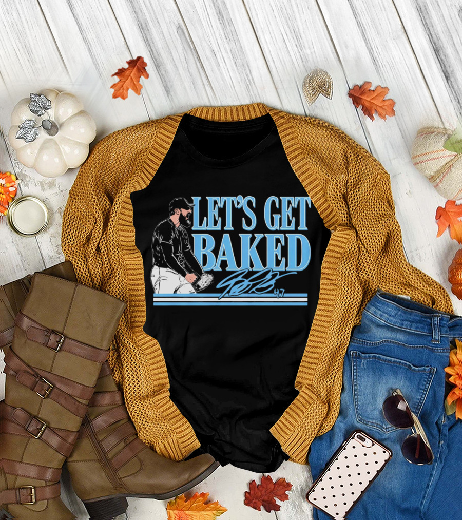 Corbin Burnes Let's Get Baked MLB Baseball Player T-Shirt