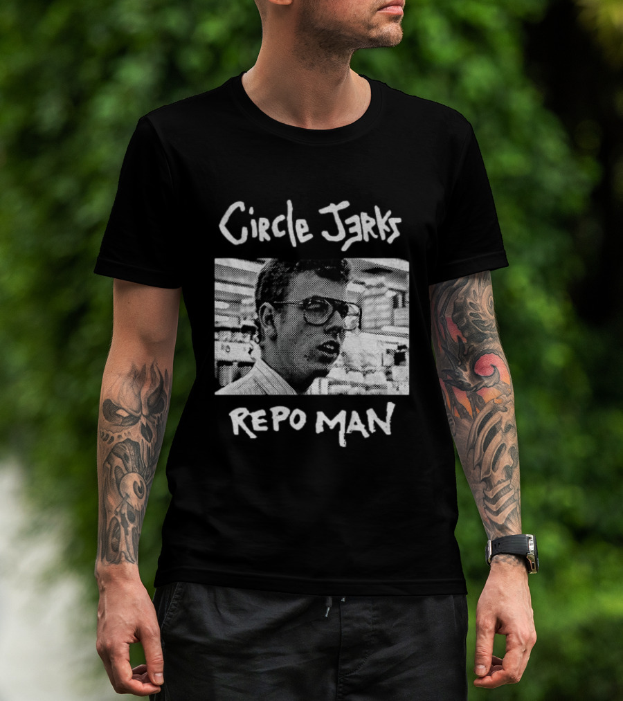 Circle Jerks Punk Rock Band Repo Man T-Shirt