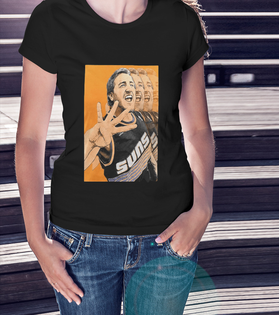 Phoenix Basketball Suns In 4 Fan Celebration T-Shirt