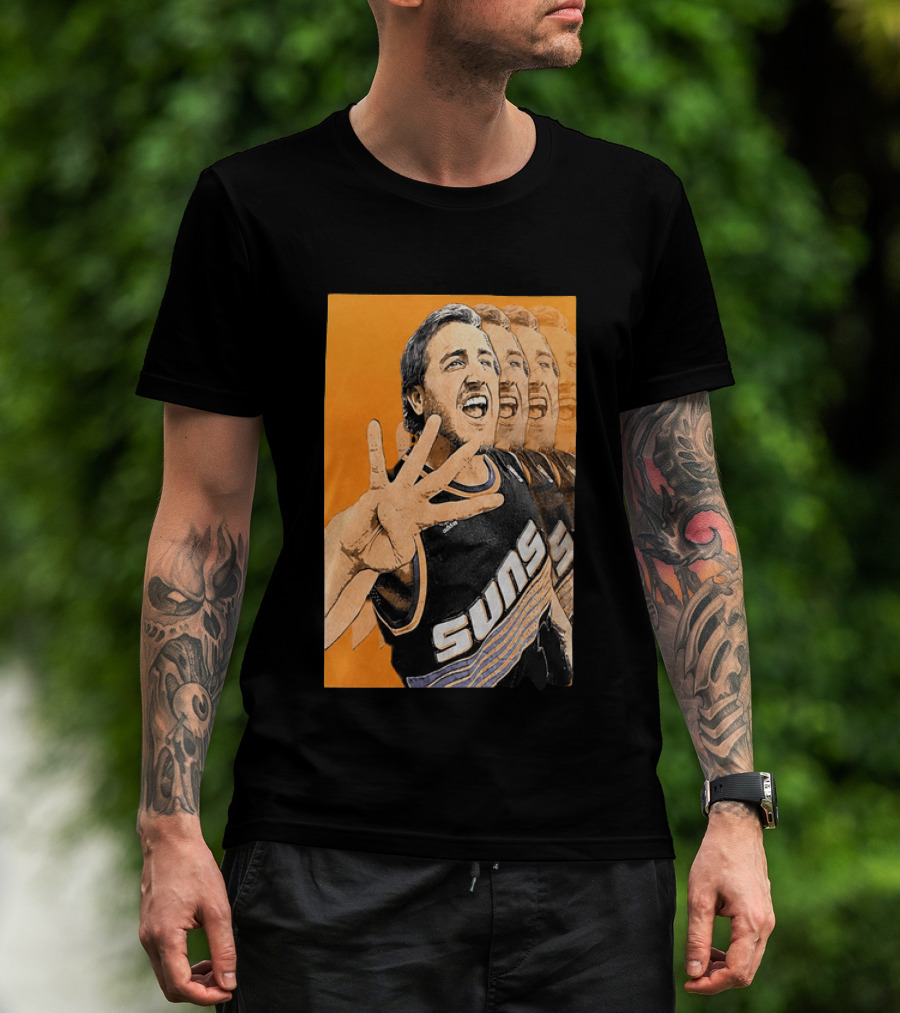 Phoenix Basketball Suns In 4 Fan Celebration T-Shirt