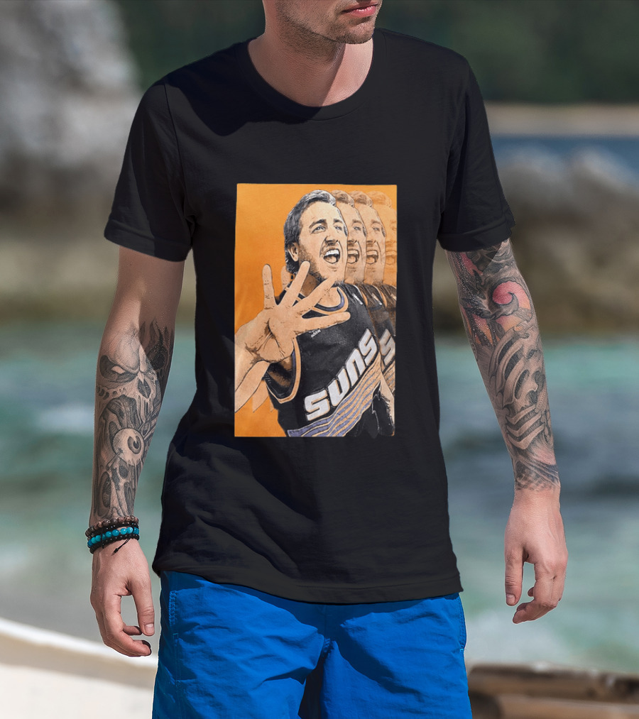 Phoenix Basketball Suns In 4 Fan Celebration T-Shirt