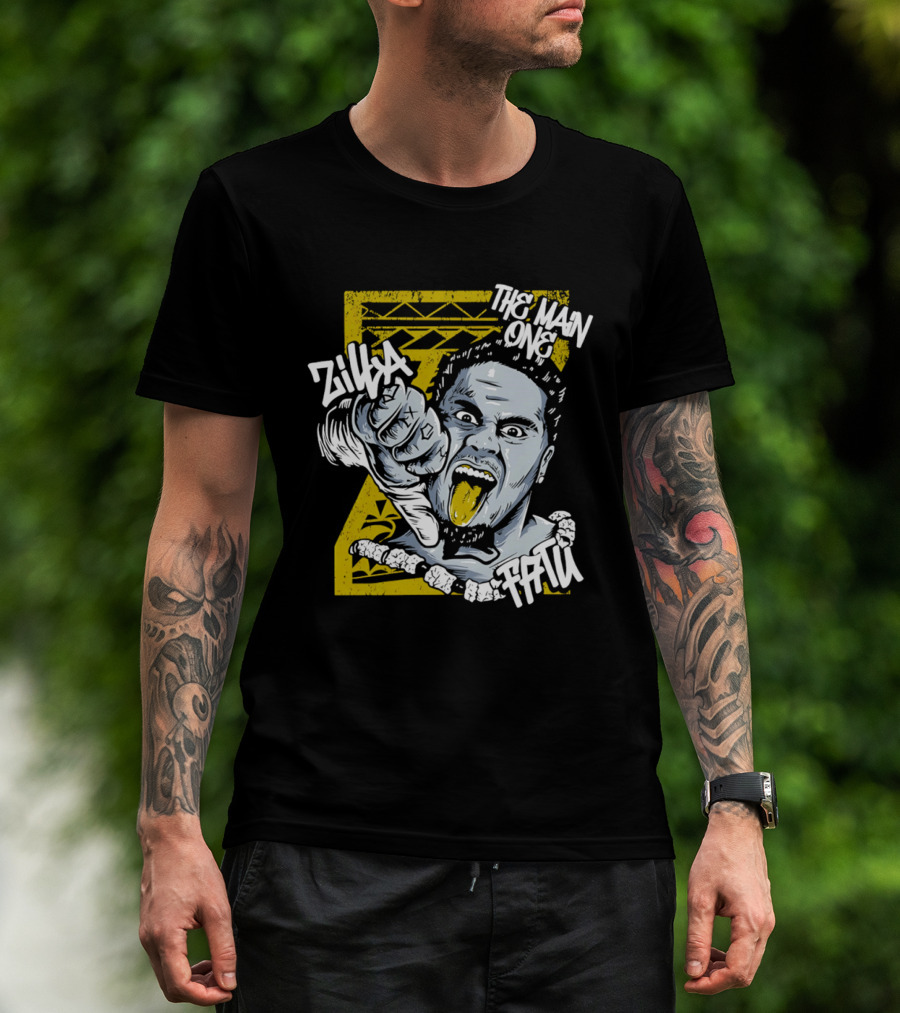 Zilla The Man One Fatu Samoan Spike T-Shirt