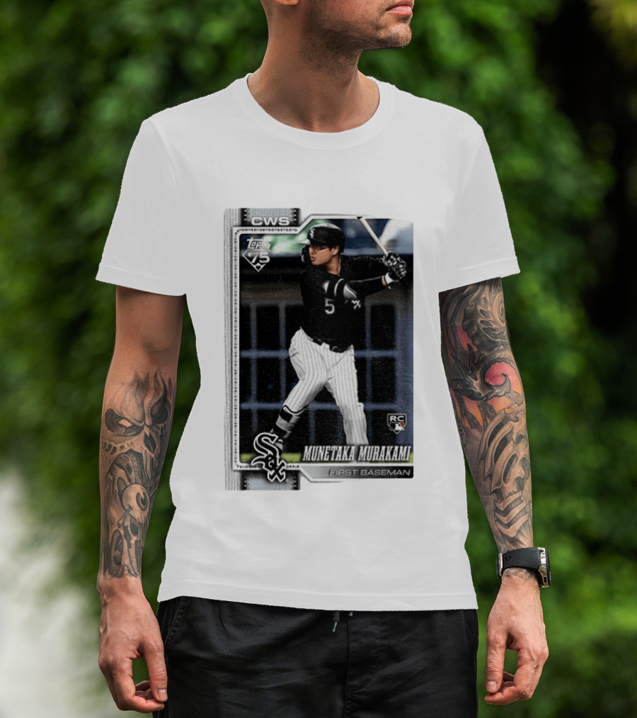 2026 Topps Series 2 Baseball Rookie Card Munetaka Murakami #503 RC First Baseman CWS T-Shirt