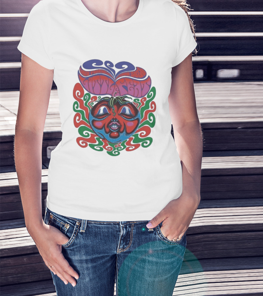 Little Feat Crystal Blue Tie Dye 2020 Cabbage Tomato T-Shirt