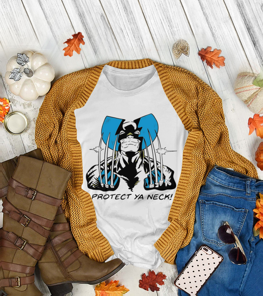 Wolverine Protect Ya Neck Iconic Marvel Comic T-Shirt