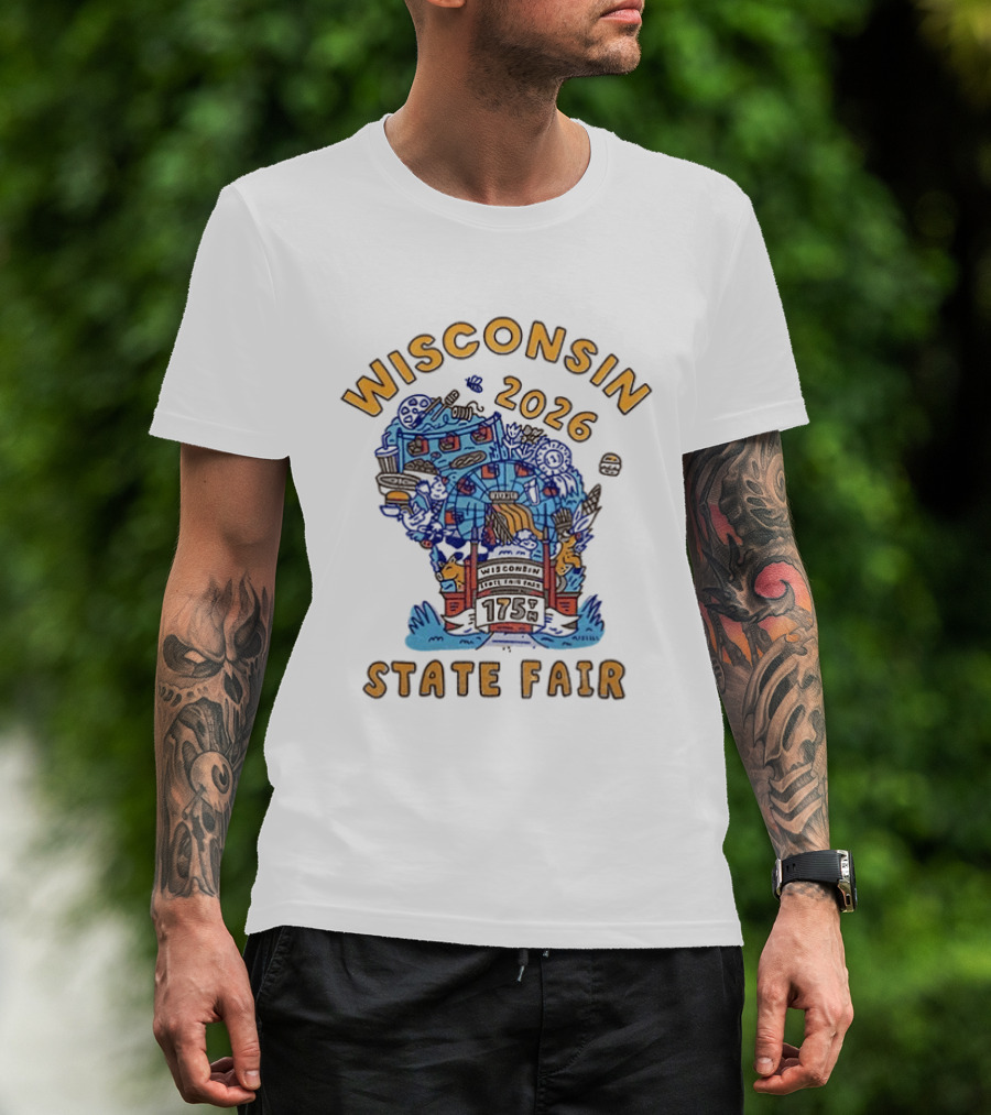 Wisconsin 2026 State Fair 175th Anniversary Celebration T-Shirt