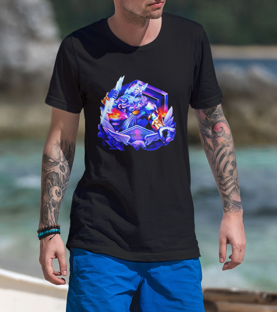Call Of Duty Iridescent Rank Lightning Warrior T-Shirt