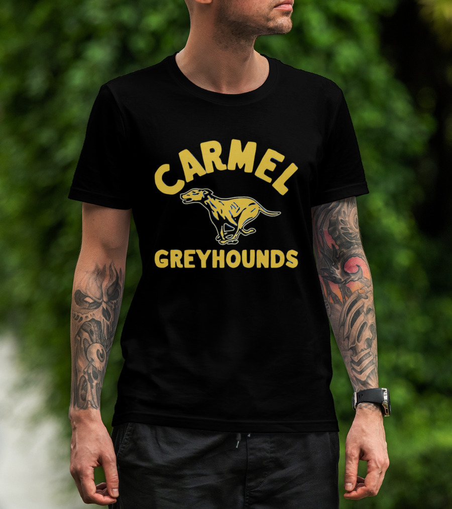 Carmel Greyhounds Running Greyhound T-Shirt