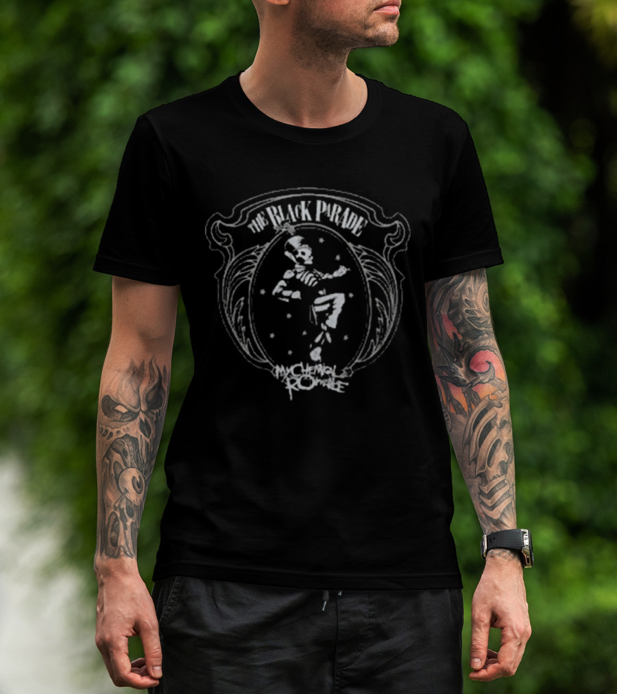 My Chemical Romance The Black Parade 2026 Tour North America Skeleton City T-Shirt