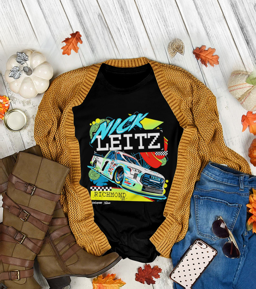 Nick Leitz Richmond NC Tricon Truck Series 2026 Racing T-Shirt
