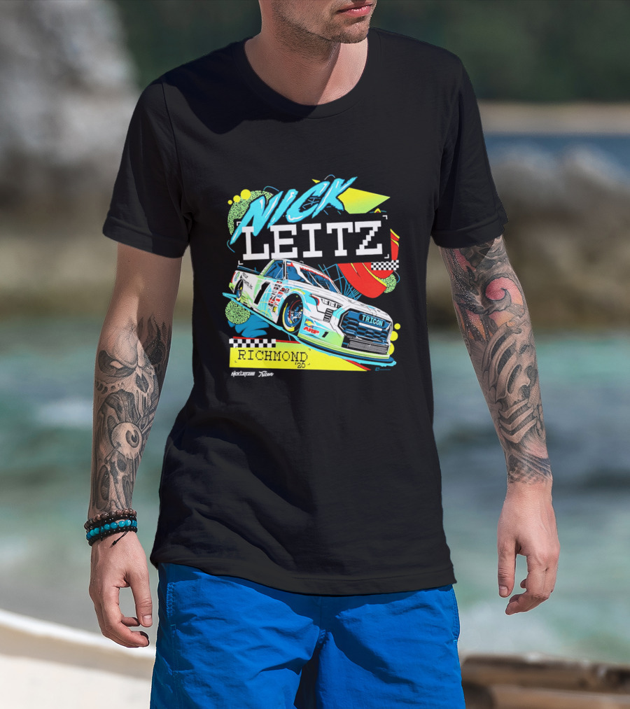 Nick Leitz Richmond NC Tricon Truck Series 2026 Racing T-Shirt
