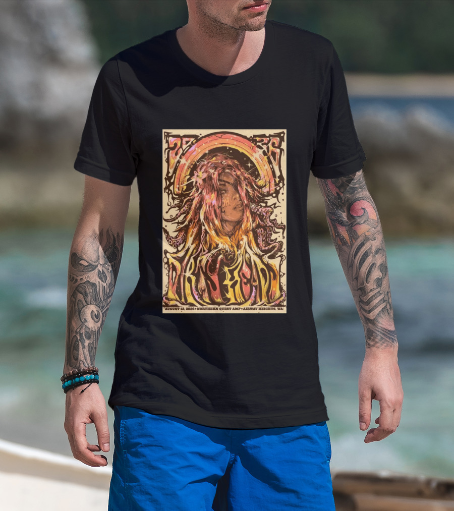 Dirty Heads August 12 2026 Northern Quest Amp Airway Heights WA Tour T-Shirt