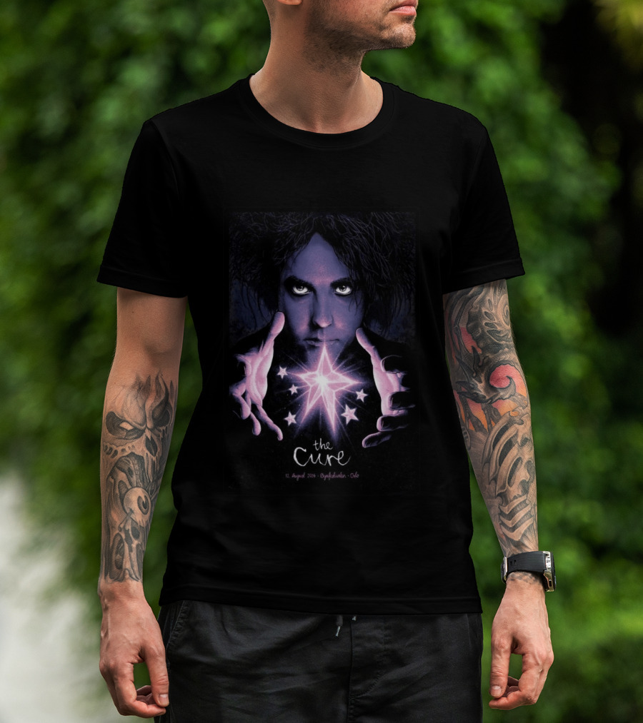 The Cure 12 August 2026 Oslo Enchanting Starry Night T-Shirt