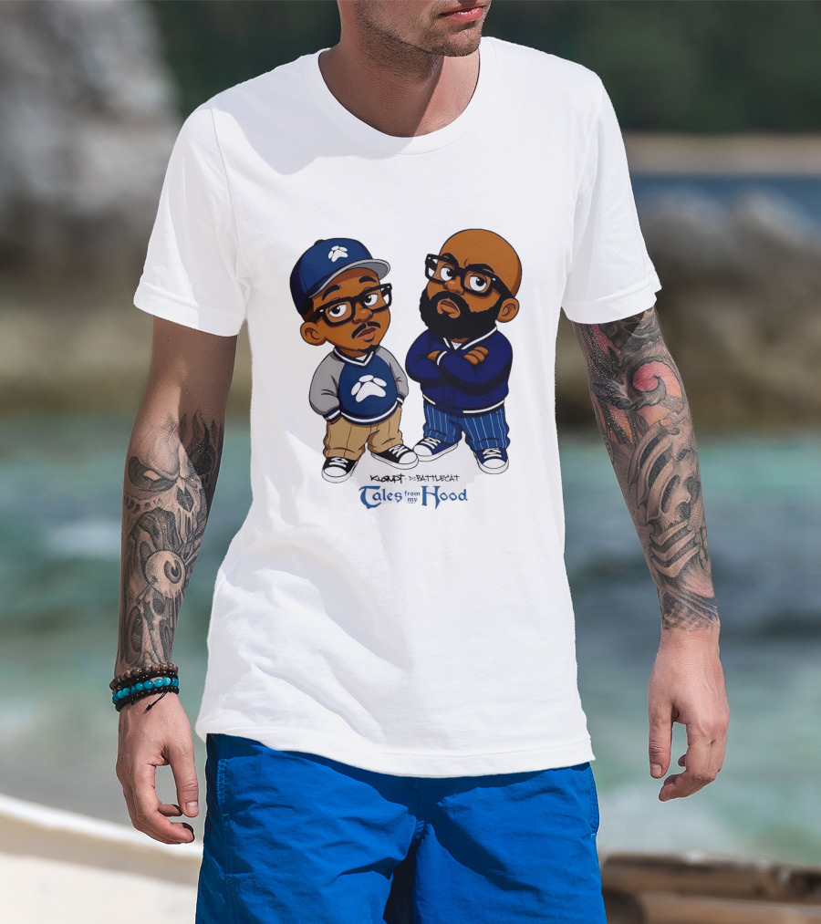 Kurupt DJ Battlecat Tales From My Hood Characters T-Shirt