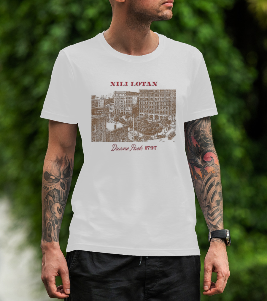 Nili Lotan Duane Park 1797 Architecture Scene T-Shirt